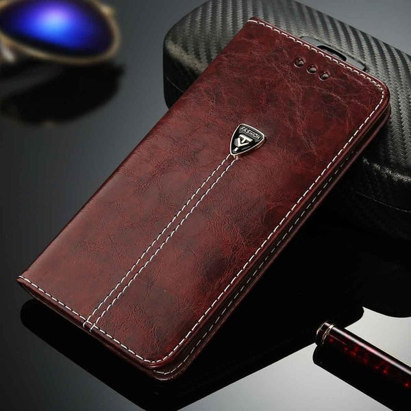 Luxury Flip Leather Phone Case