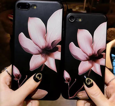 Fashion Flower Paint Phone Case