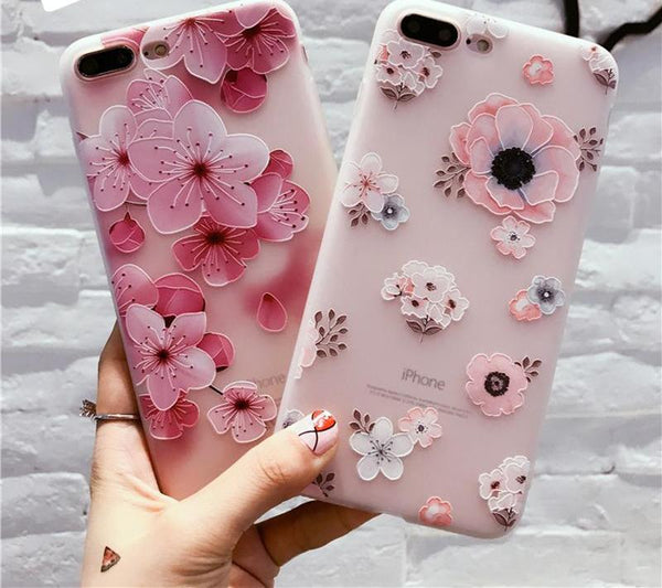 Flower Patterned Phone Case