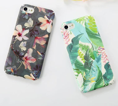 Fashion Floral Paint Phone Case