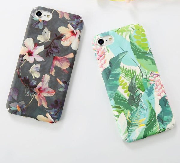 Fashion Floral Paint Phone Case