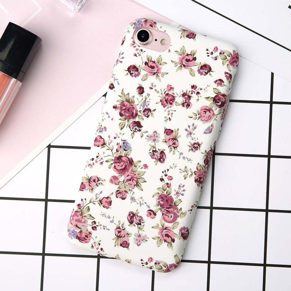 Fashion Floral Paint Phone Case