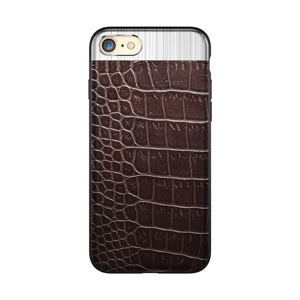 Crocodile Leather Phone Protection