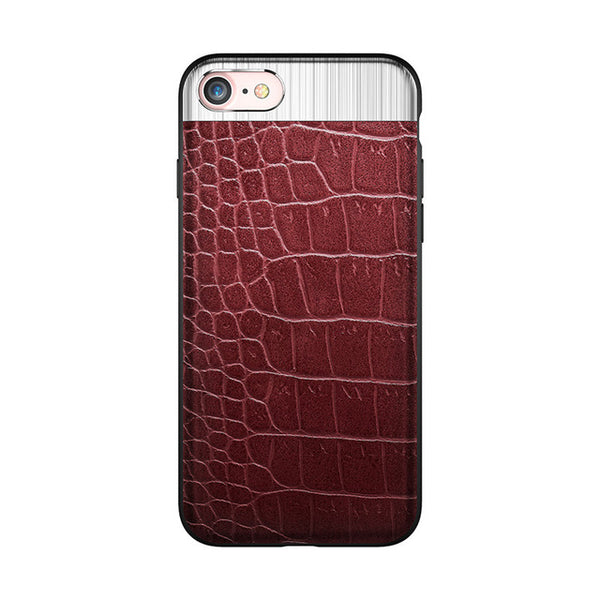 Crocodile Leather Phone Protection