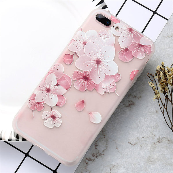 Flower Patterned Phone Case