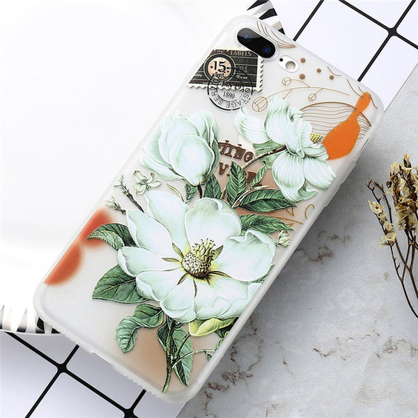 Flower Patterned Phone Case