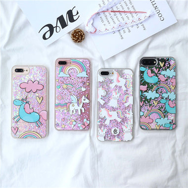 Glittery Unicorn Phone Case