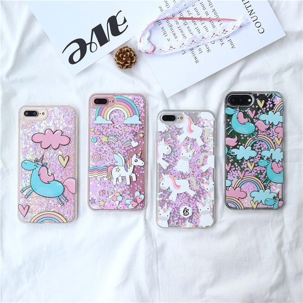 Glittery Unicorn Phone Case