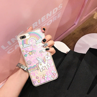 Glittery Unicorn Phone Case