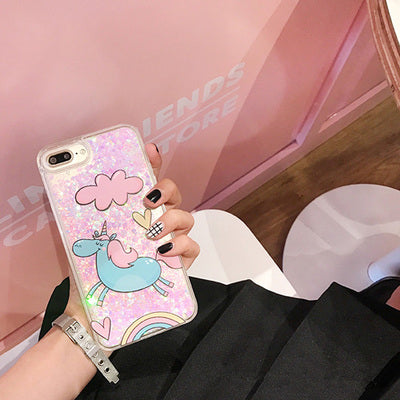 Glittery Unicorn Phone Case