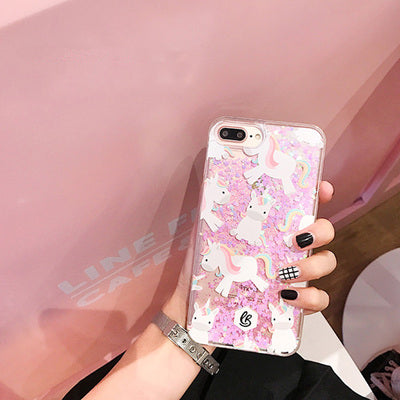 Glittery Unicorn Phone Case