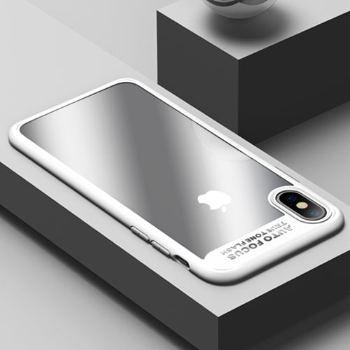 For iPhone Transparent Protective Case