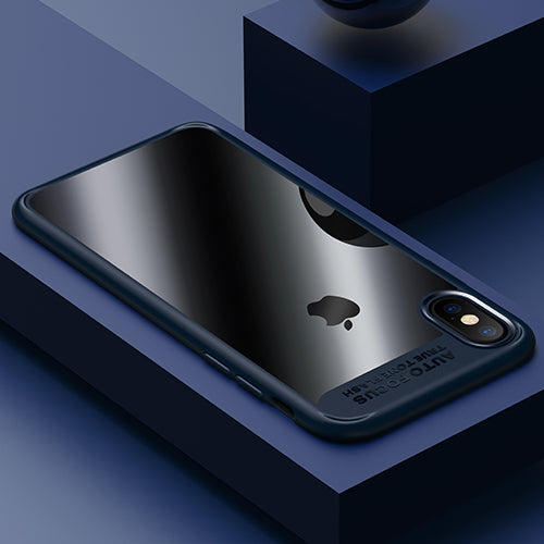 For iPhone Transparent Protective Case