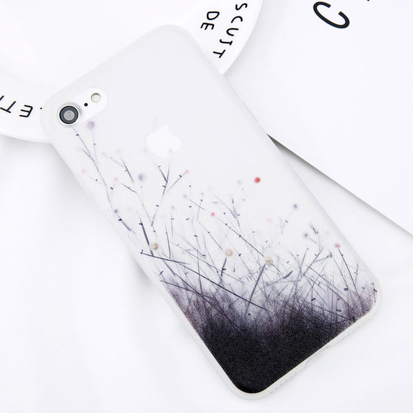 Fashion Floral Soft Phone Case